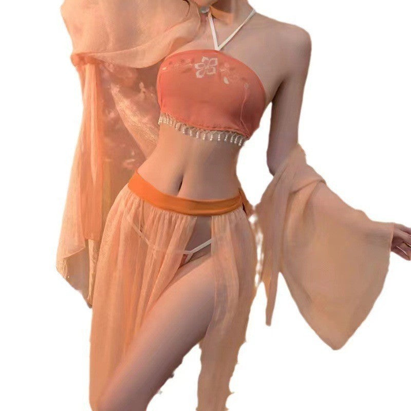 Sexy lingerie, retro bellyband, Hanfu, sexy pajamas