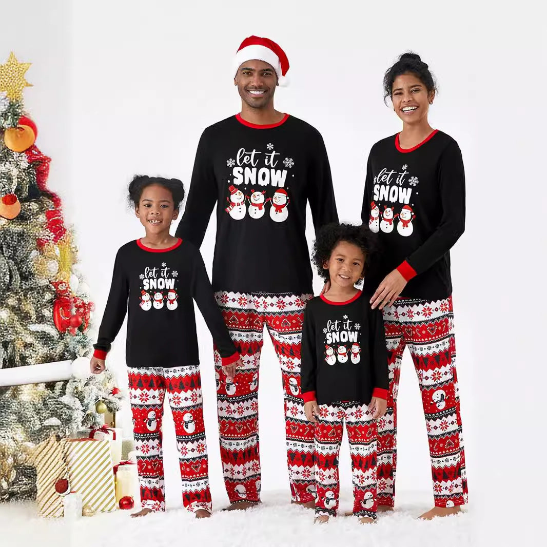 Christmas Snowman Pajama Set