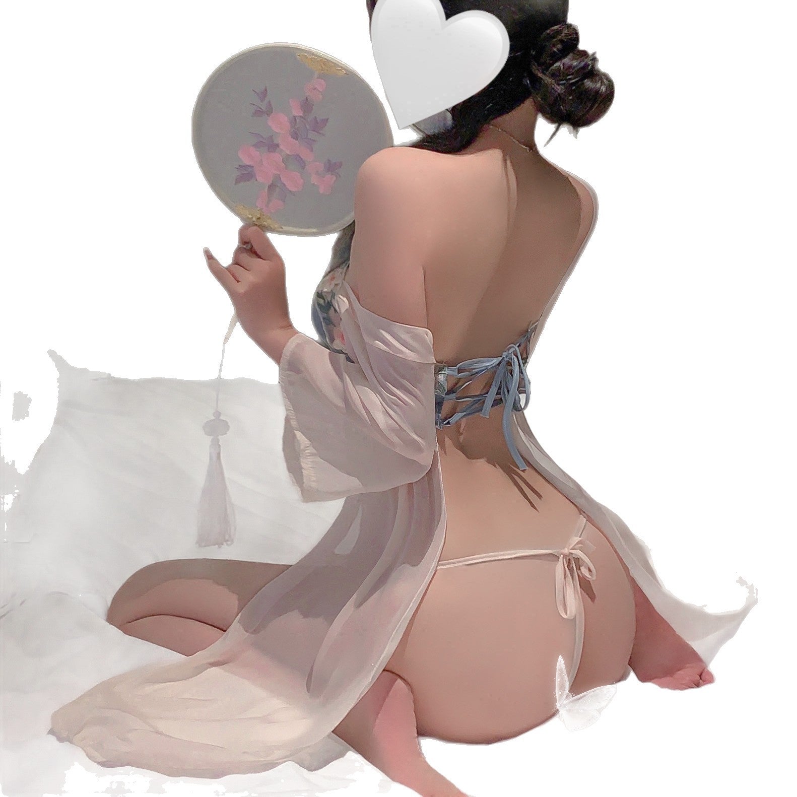 Ancient style Hanfu, sleeping robe, erotic lingerie, role-playing