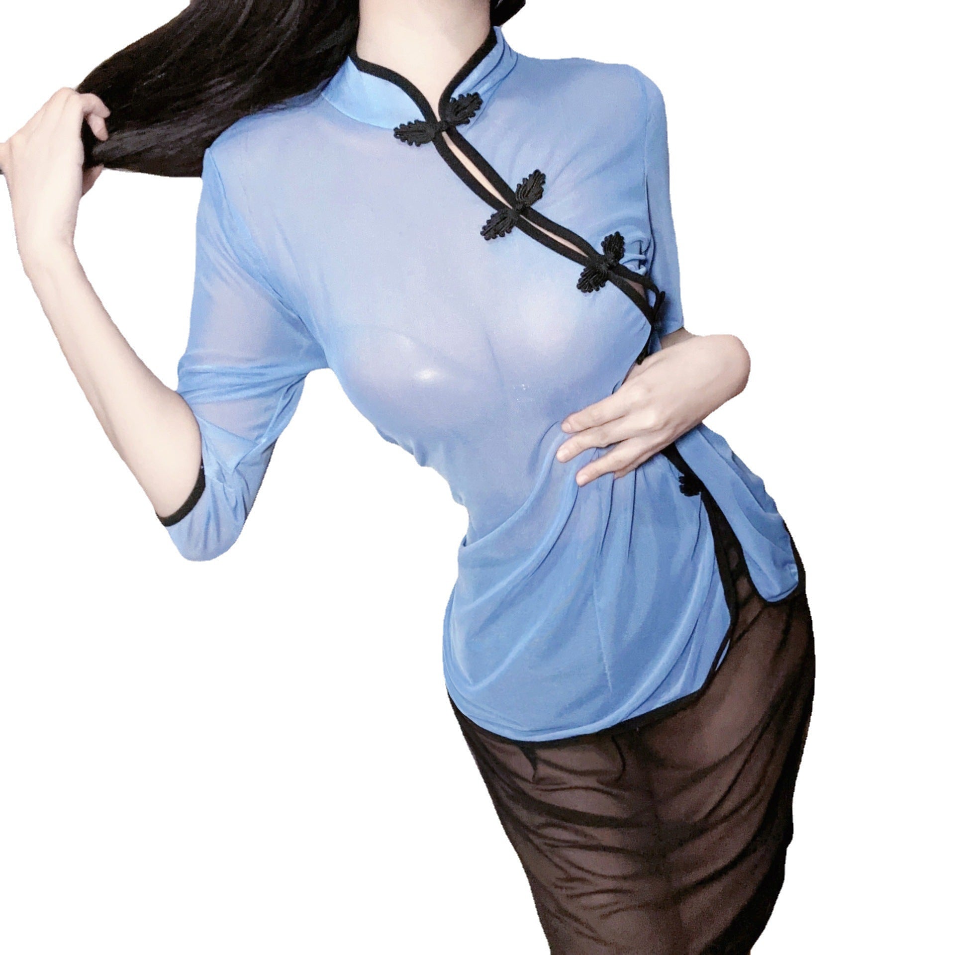 [民国佳人]Hanfu Qipao set erotic lingerie