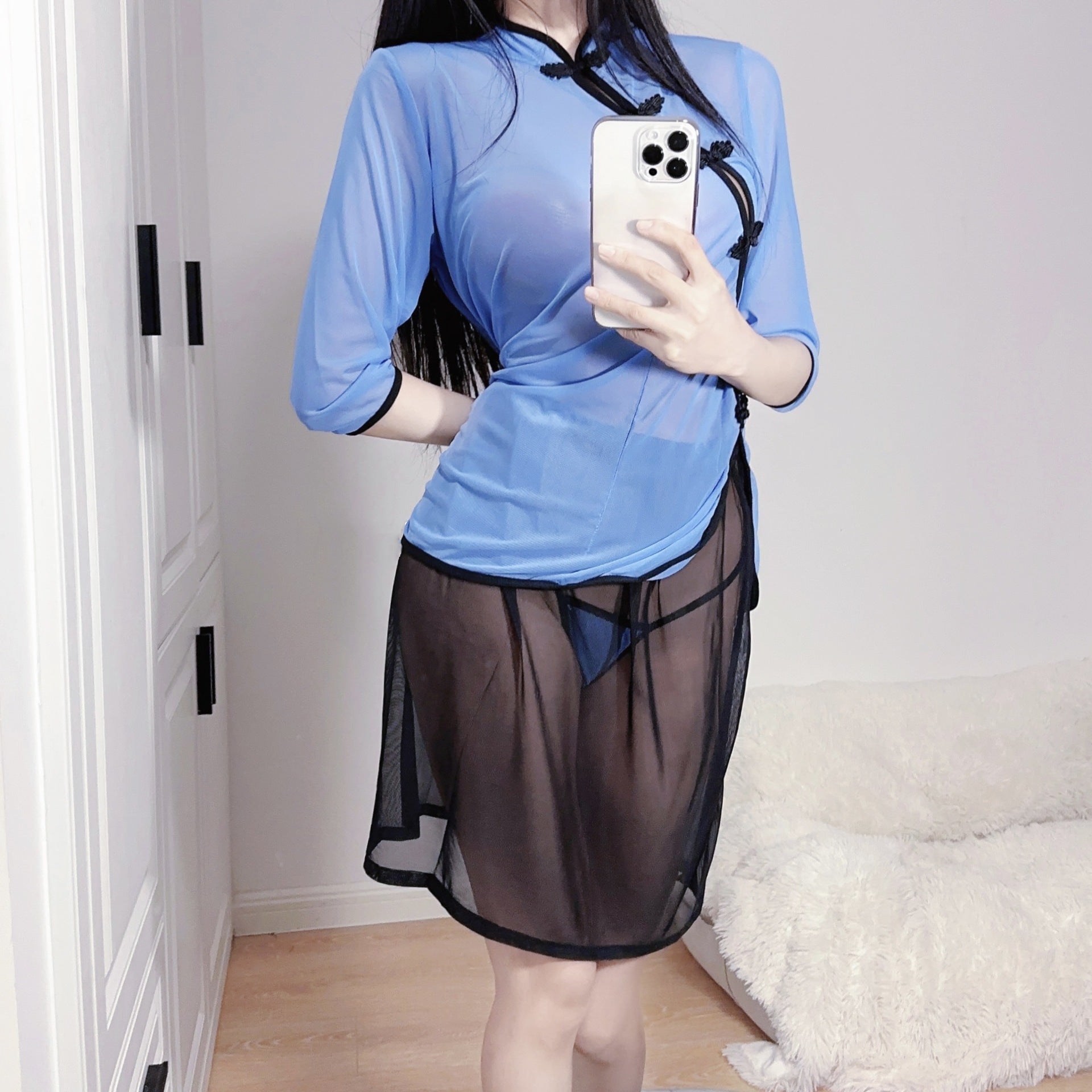 [民国佳人]Hanfu Qipao set erotic lingerie