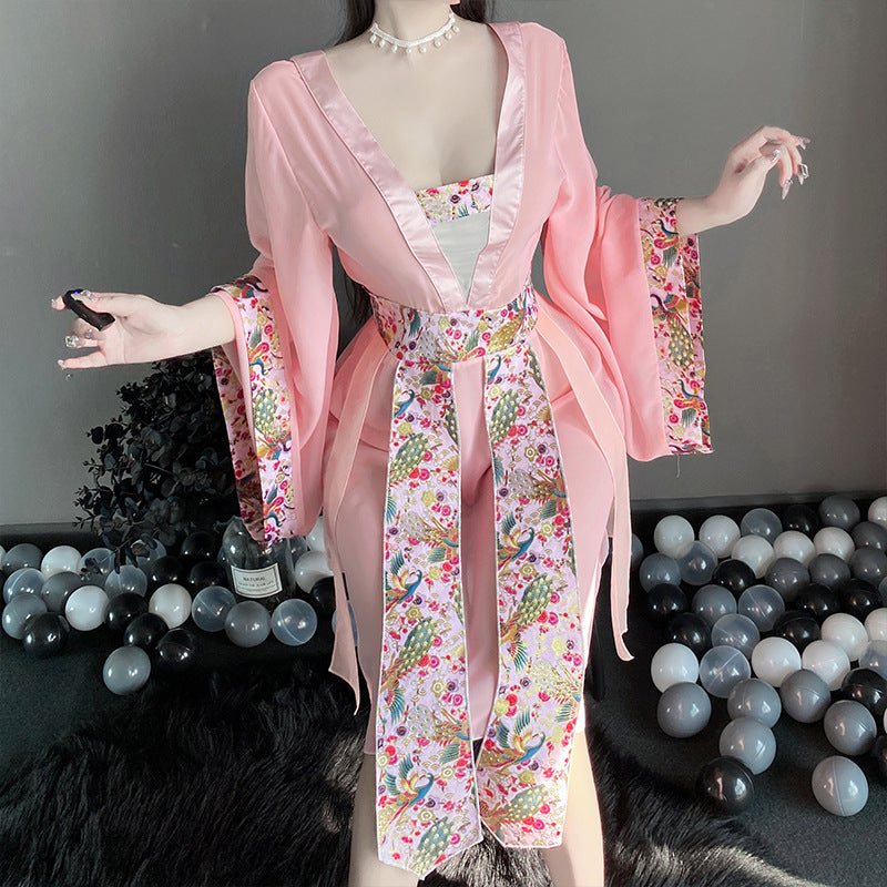 Sexy lingerie, ancient style Hanfu, qipao, uniform, no take off set available for wholesale