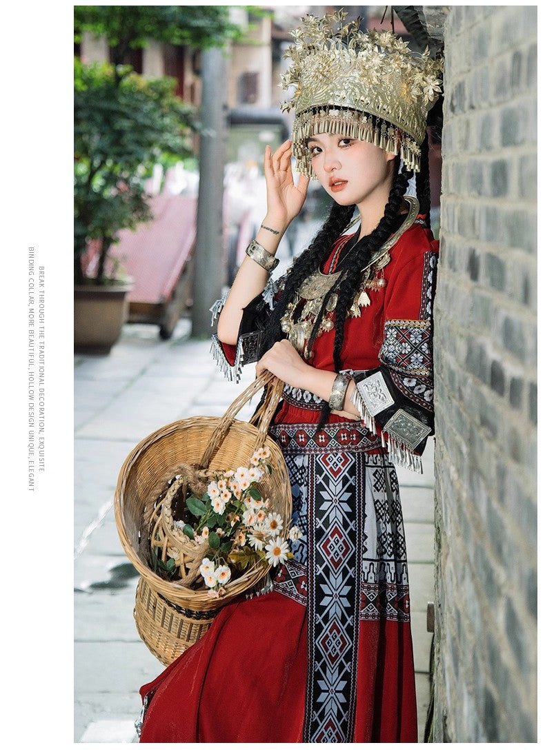 Miao ethnic clothing and ethnic minority clothing