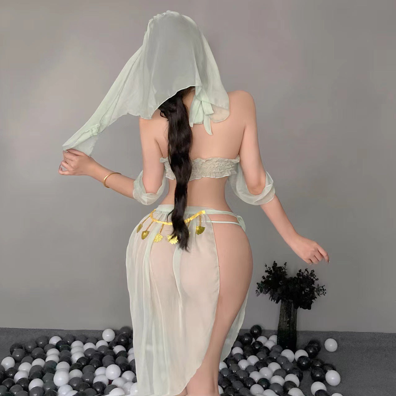 Ancient style Hanfu bellyband sexy exotic style cosplay lingerie