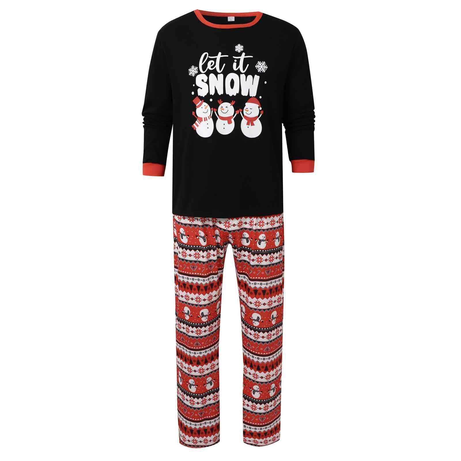 Children's Christmas Snowman Pajama Set