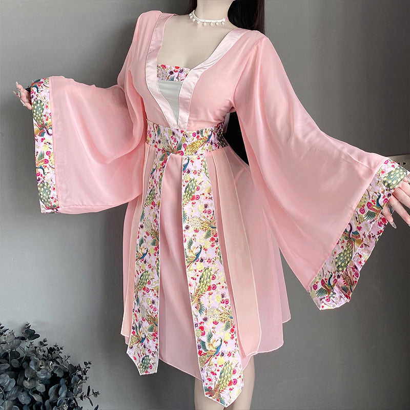 Sexy lingerie, ancient style Hanfu, qipao, uniform, no take off set available for wholesale