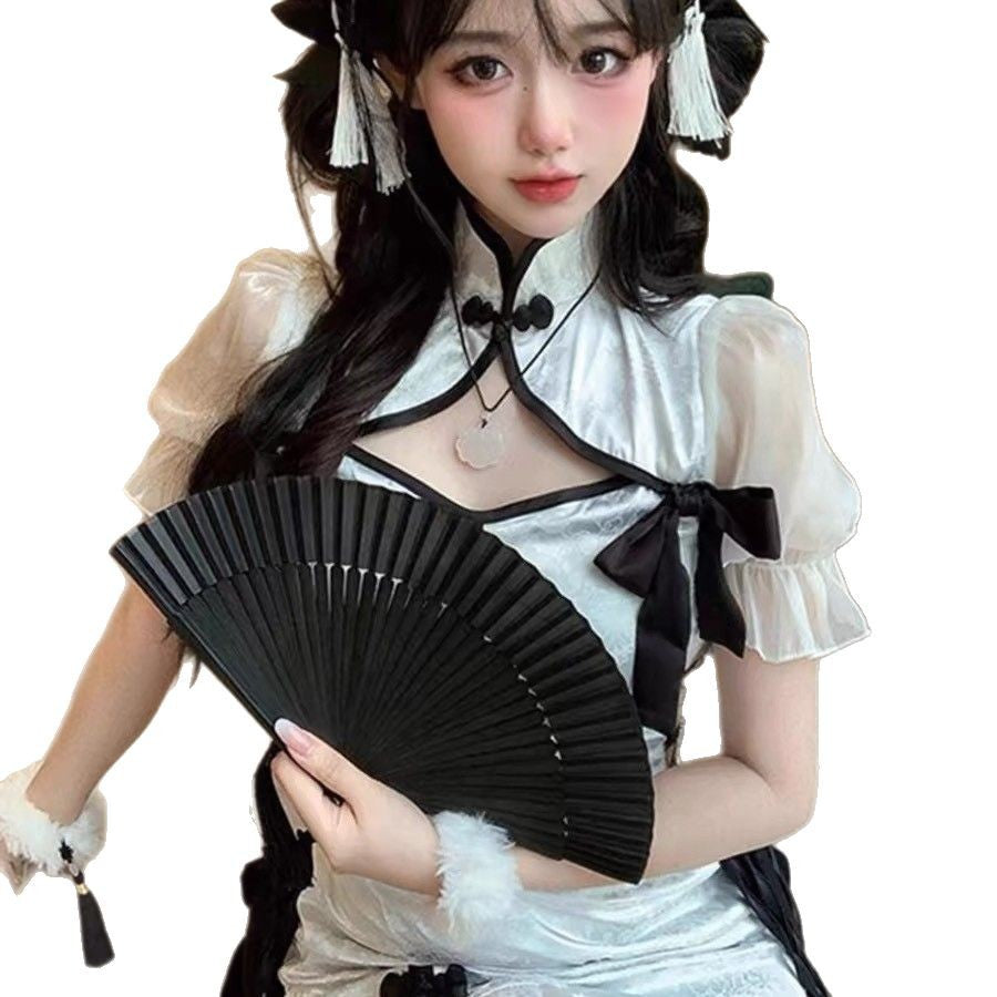 Hanfu qipao maid dress erotic lingerie