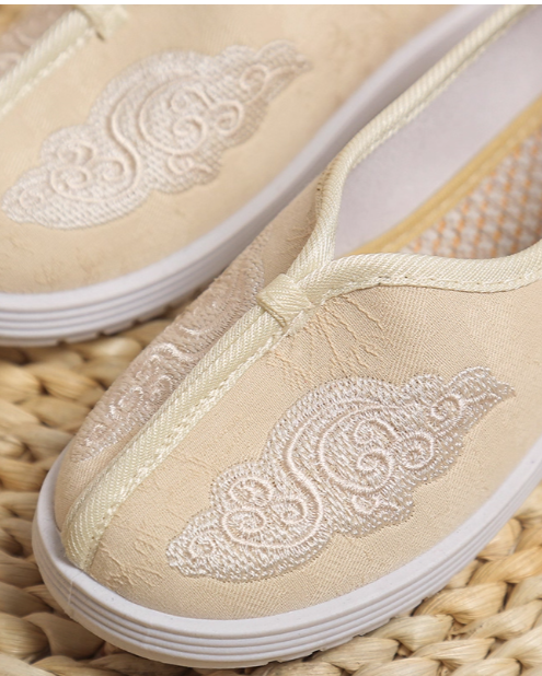 Hanfu boys' cloth shoes children's retro Chinese style ancient costume old Beijing cloth shoes ancient style
