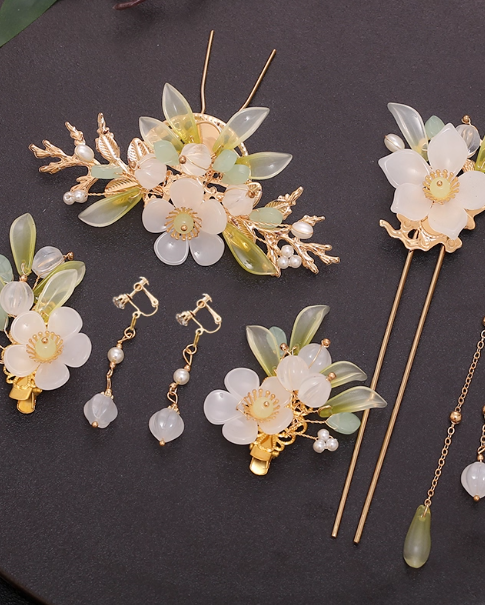 Hanfu headwear tassel hairpin complete set of ancient style accessories