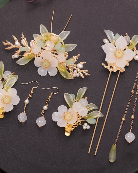 Hanfu headwear tassel hairpin complete set of ancient style accessories