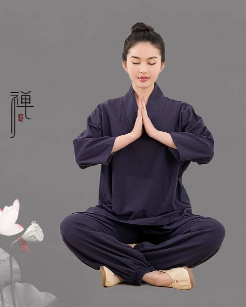 Zen Tea Taoist Cotton and Hemp Set Hanfu Practice