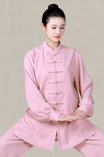 Tai Chi clothing cotton and linen spring and summer unisex set