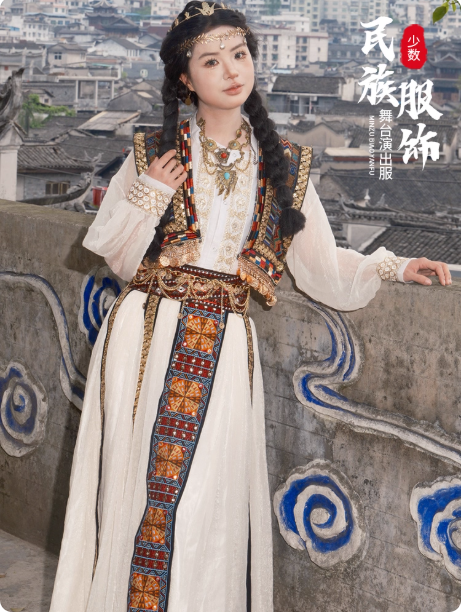 Princess of Xinjiang, an ancient country, exotic ethnic costume, Princess Yanji of the Western Regions