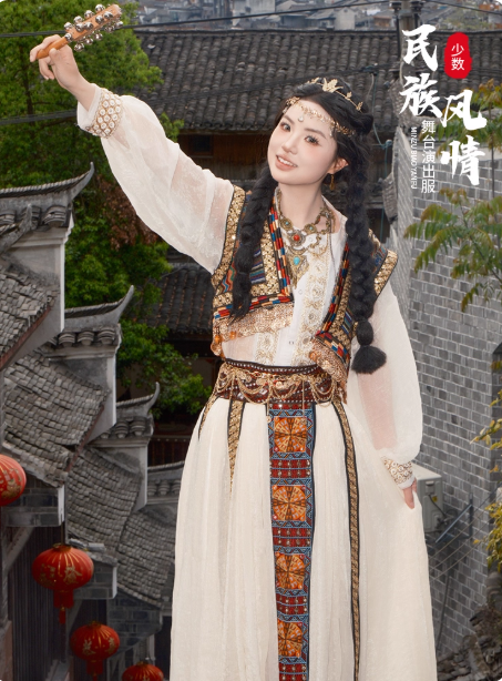 Princess of Xinjiang, an ancient country, exotic ethnic costume, Princess Yanji of the Western Regions