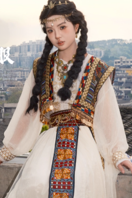 Princess of Xinjiang, an ancient country, exotic ethnic costume, Princess Yanji of the Western Regions