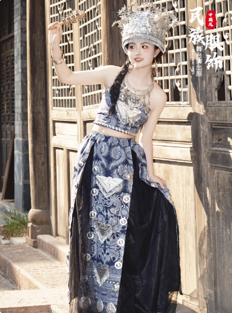 Hanfu Miao Ethnic Minority Clothing