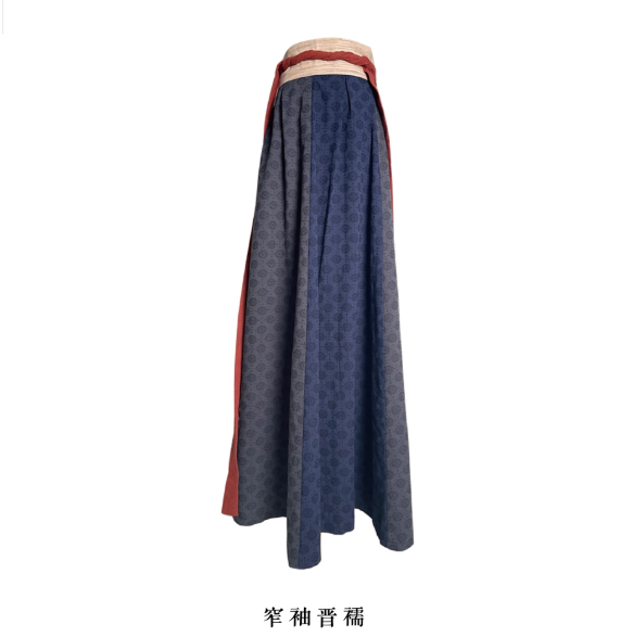 Manao  Agate   Hanfu  Wei Jin Unisex Ruqun