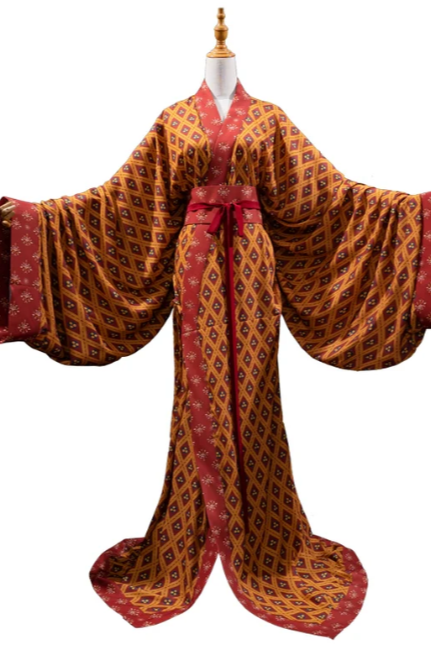 Xiao Lingxing 小菱形 Little Diamond Warring States Mashan Tomb Restoration Zhiju Robe Set