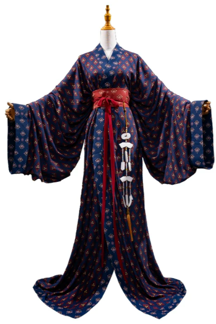 Xiao Lingxing 小菱形 Little Diamond Warring States Mashan Tomb Restoration Zhiju Robe Set
