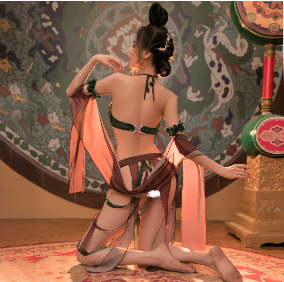 Hanfu style lingerie, Western style, Dunhuang ancient style, sexy lingerie