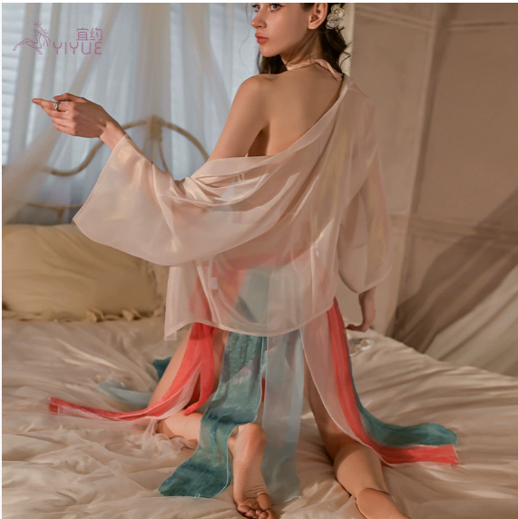 Sexy lingerie ancient style Hanfu role-playing set