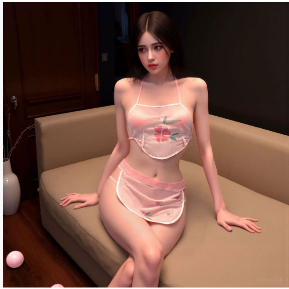 [粉肚兜】Sexy ancient style Hanfu bellyband set