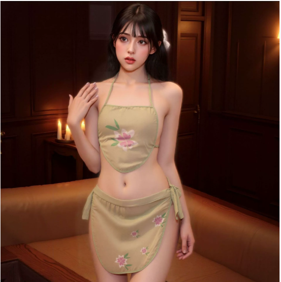 [粉肚兜】Sexy ancient style Hanfu bellyband set