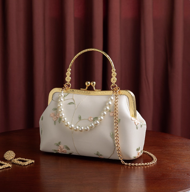 Chinese style embroidered cheongsam bag Hanfu handbag