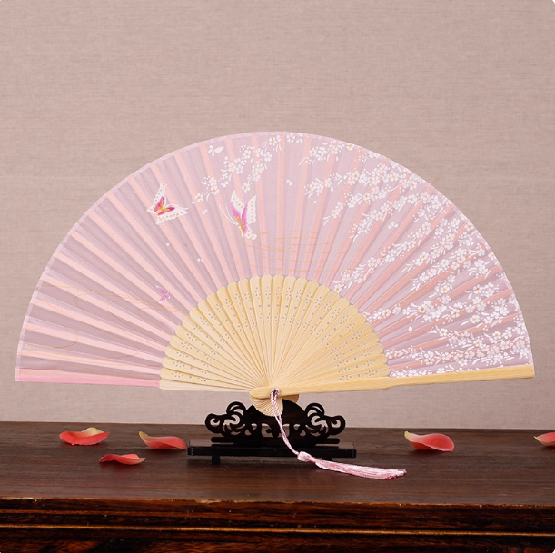 Classical Chinese style Hanfu folding fan