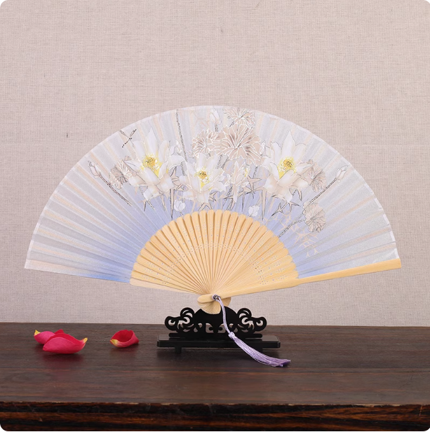 Classical Chinese style Hanfu folding fan