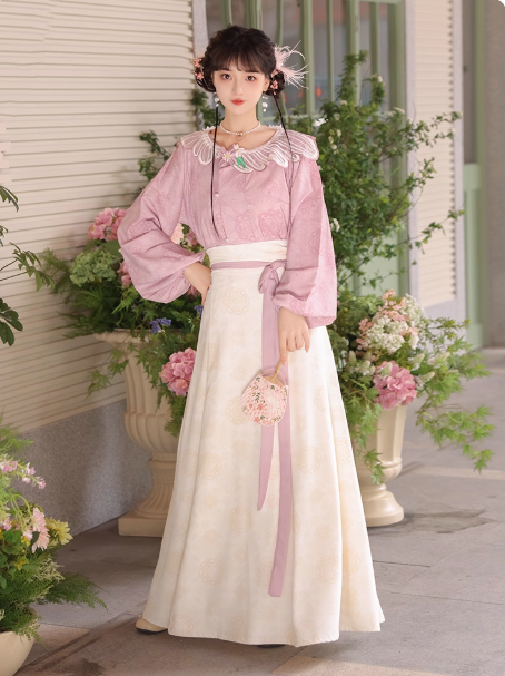 【素棠】Tang style Hanfu new Chinese style hanging collar shirt