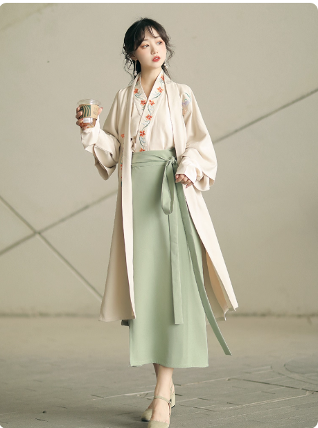 Song Dynasty style Hanfu modern Chinese style Aoqun
