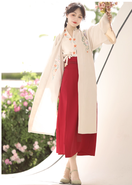 Song Dynasty style Hanfu modern Chinese style Aoqun