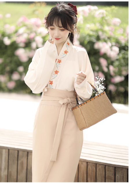 Song Dynasty style Hanfu modern Chinese style Aoqun