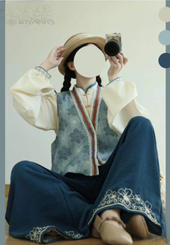 【云岫】 Tang style Beizi New Chinese Literary Style Set