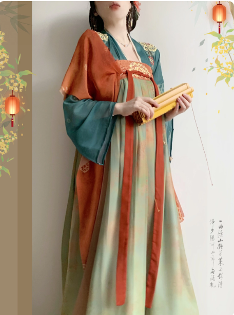 【卿芸】 Tang style chest length Ruqun with ethereal aura