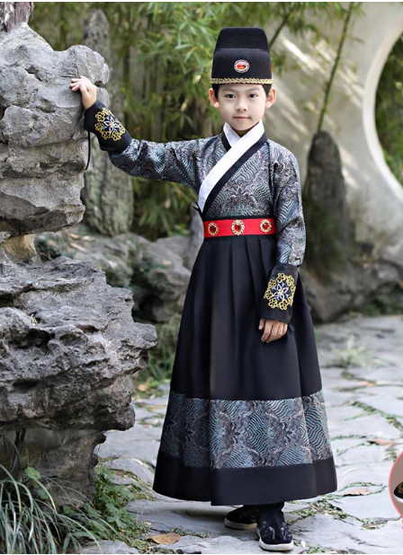 [锦衣卫]Children's Ming Dynasty Hanfu Flying Fish suit set