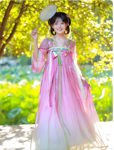 【繁花语】Tang Dynasty Hanfu Ruqun chest length skirt set