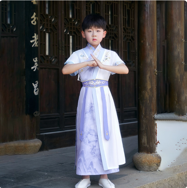 [飞羽]boys' Hanfu Set with Chinese Style