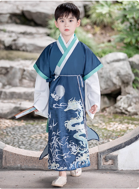 [玉龙] boys Chinese style ancient costume