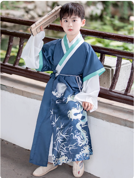 [玉龙] boys Chinese style ancient costume