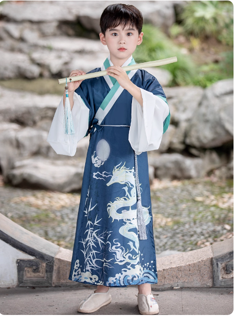 [玉龙] boys Chinese style ancient costume