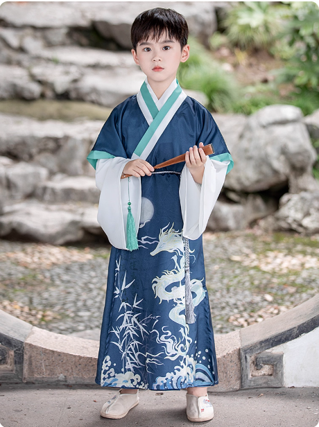 [玉龙] boys Chinese style ancient costume