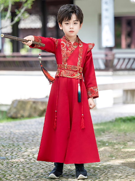 [凌风]Boys' Hanfu Ancient Style Martial Arts