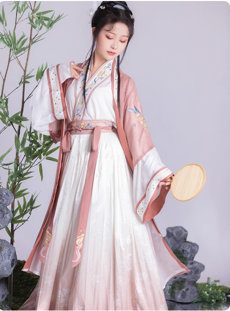 【广寒仙】Song Dynasty Hanfu Aoqun long pleated skirt set