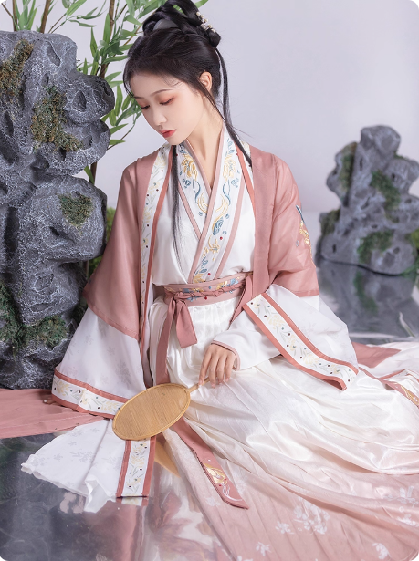 【广寒仙】Song Dynasty Hanfu Aoqun long pleated skirt set
