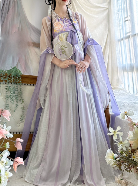 【致夏】Full chested Ruqun Hanfu graceful fairy