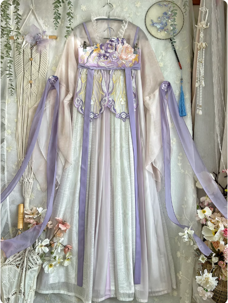 【致夏】Full chested Ruqun Hanfu graceful fairy