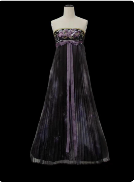 [黑山茶]Tang style Hanfu Camellia Embroidered Ruqun Set