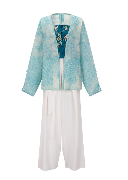 【万物有灵】Ming Dynasty Casual Modern Chinese Clothing  Hanfu Dress